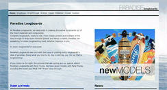 Desktop Screenshot of paradiselongboards.com